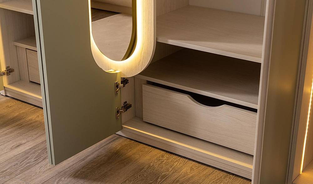 Denrose 6 Door Wardrobe