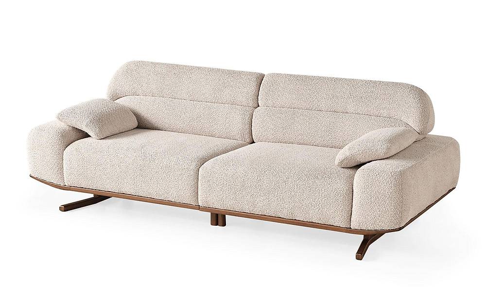 Aldo Sofa Set - Oak