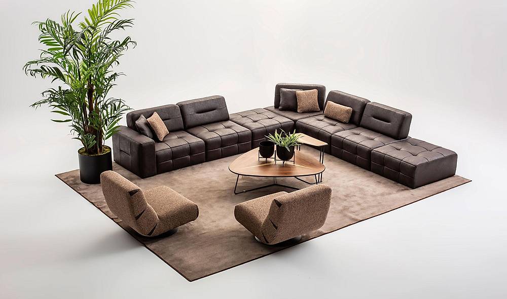 Mocha Corner Set - Large