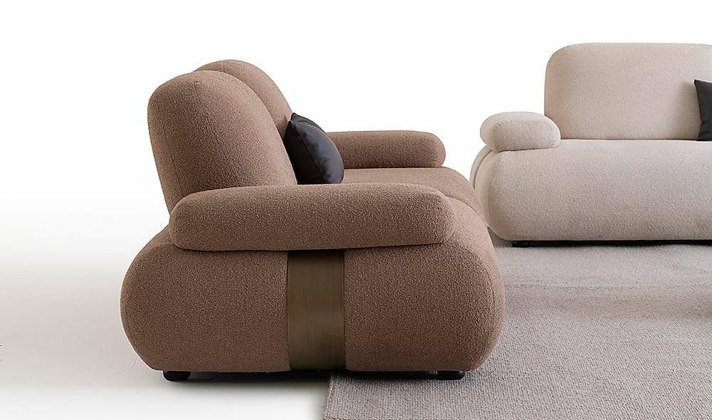 Beal Sofa Set - Brown
