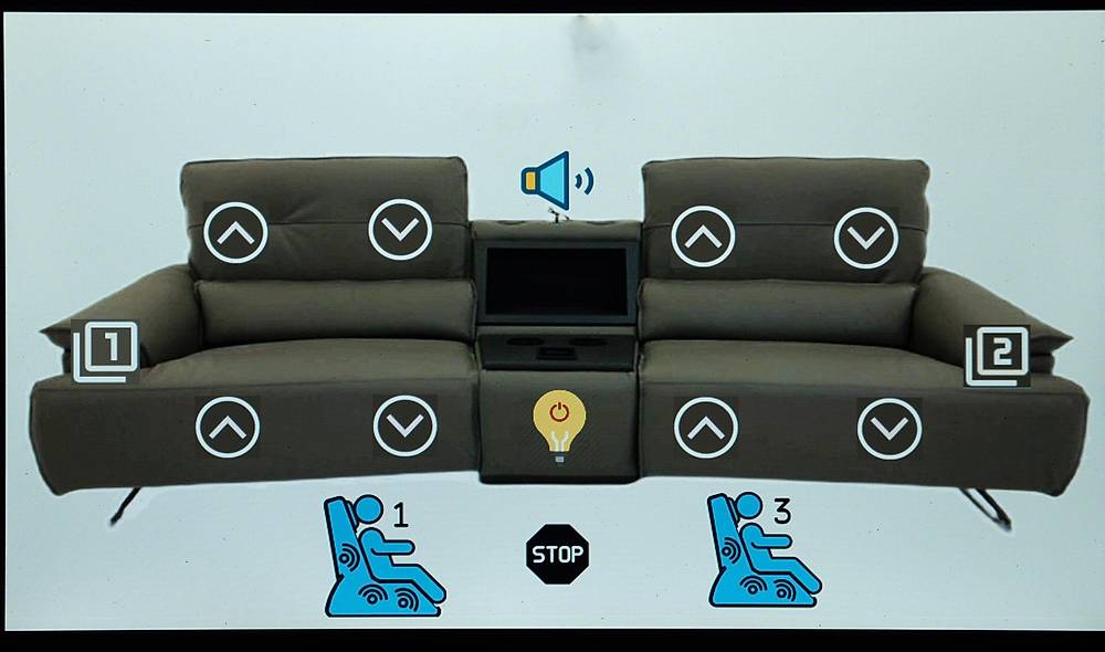 Maria Sofa Set With Motor