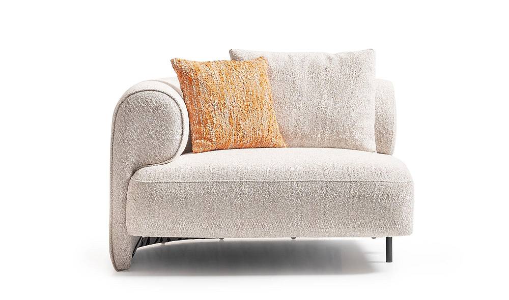 Camelia New Sofa Set - Natural
