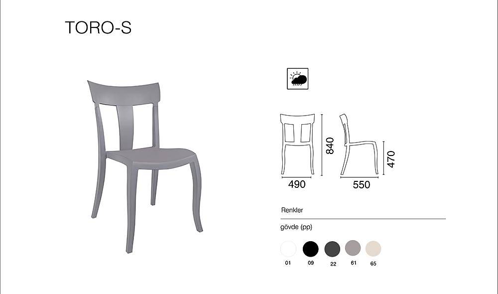 Toro-S Chair 2 Piece