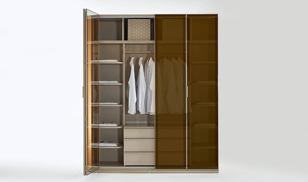 Bianco Wardrobe - 6 Door