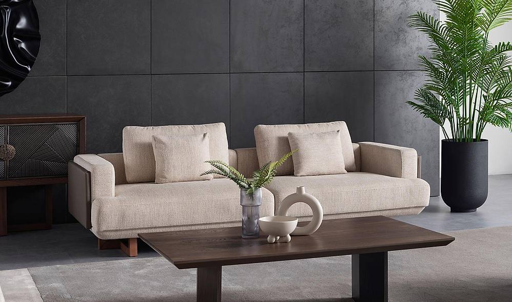 World Sofa Set - Brown