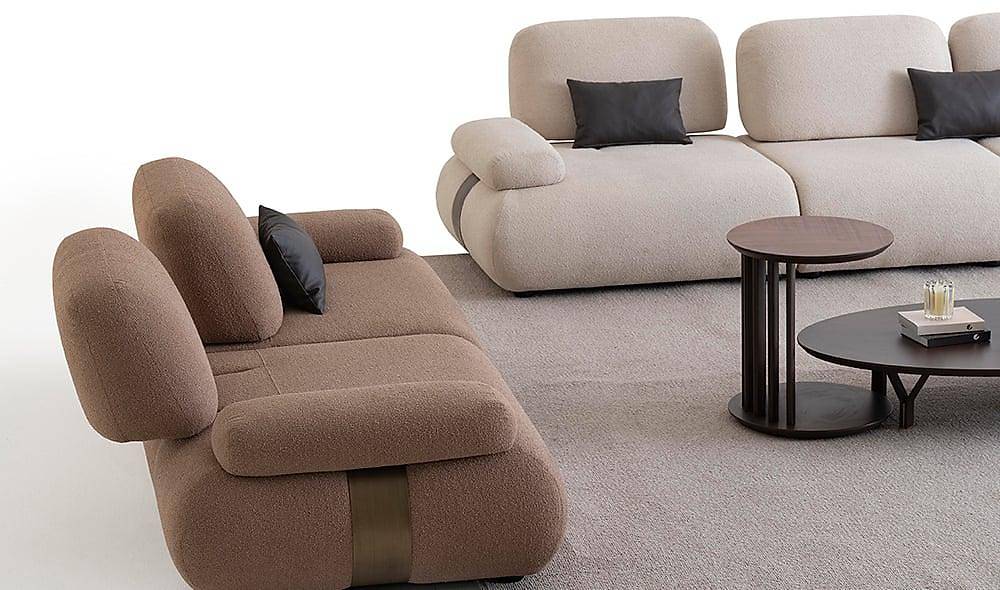 Beal Sofa Set - Brown