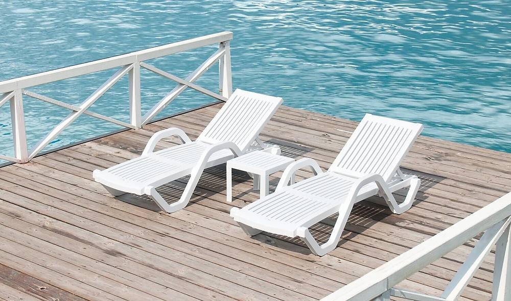 Suda Plastic Coffee Table 2 Piece