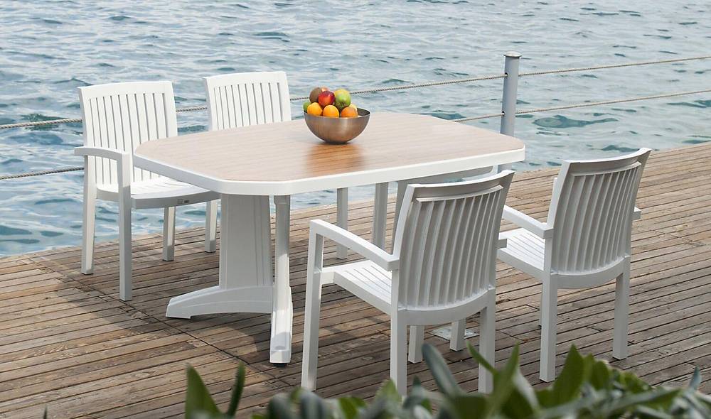 Neta Plastic Chair 4 Piece