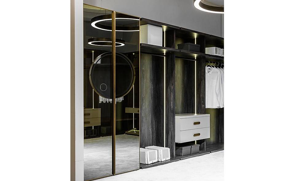 Mavera Wardrobe - Corner Wardrobe