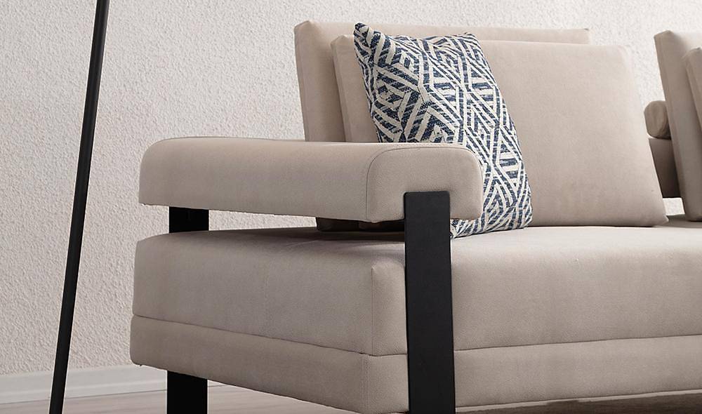 Everest Sofa - Nubuck - Black