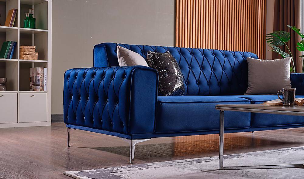 Lila Sofa with Metal Design