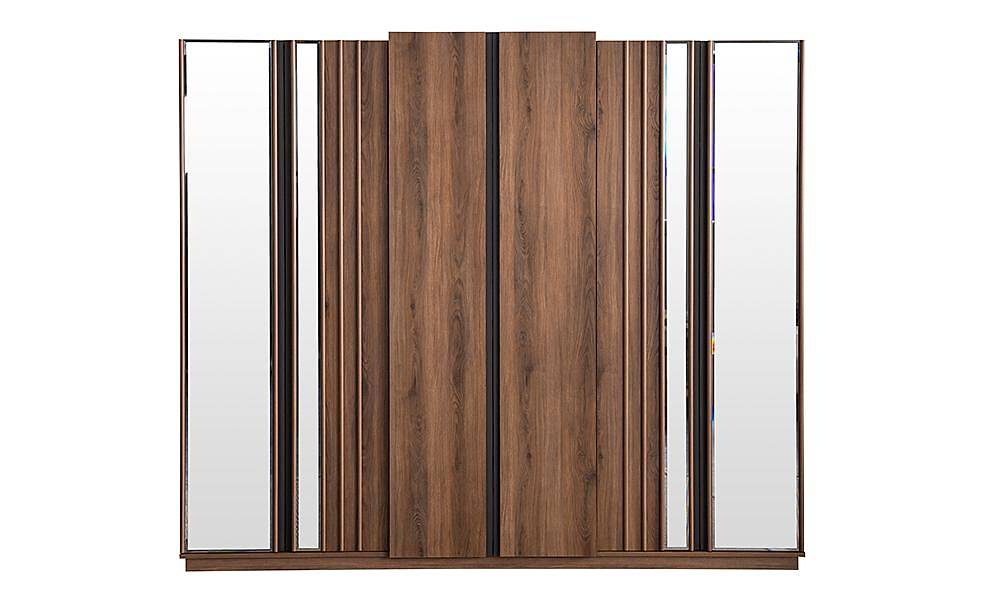 Montana 6 Door Wardrobe - Walnut