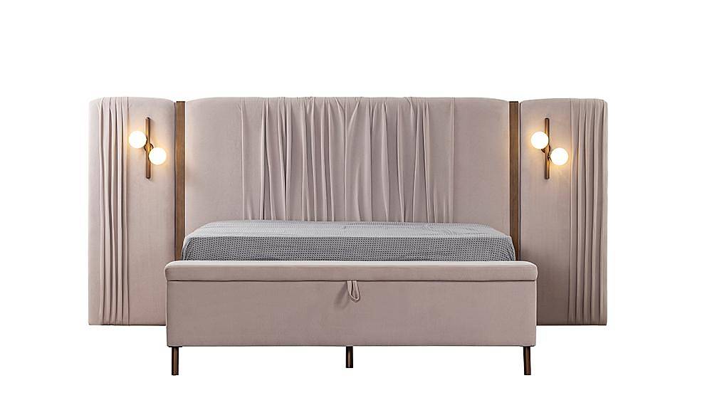 Lorenzo Base Bedstead and Headboard