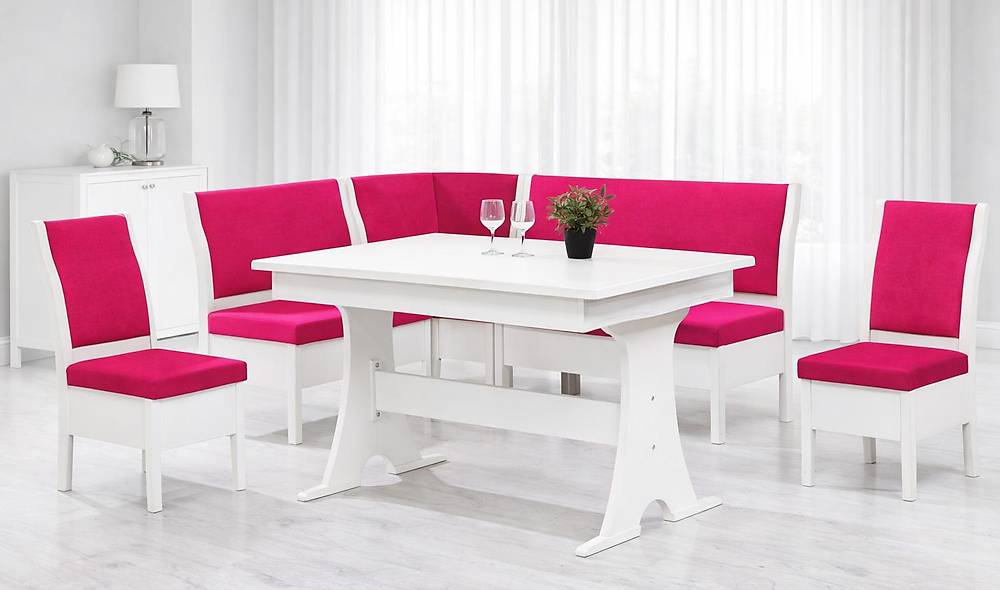 Aras Kitchen Corner Set - Pink
