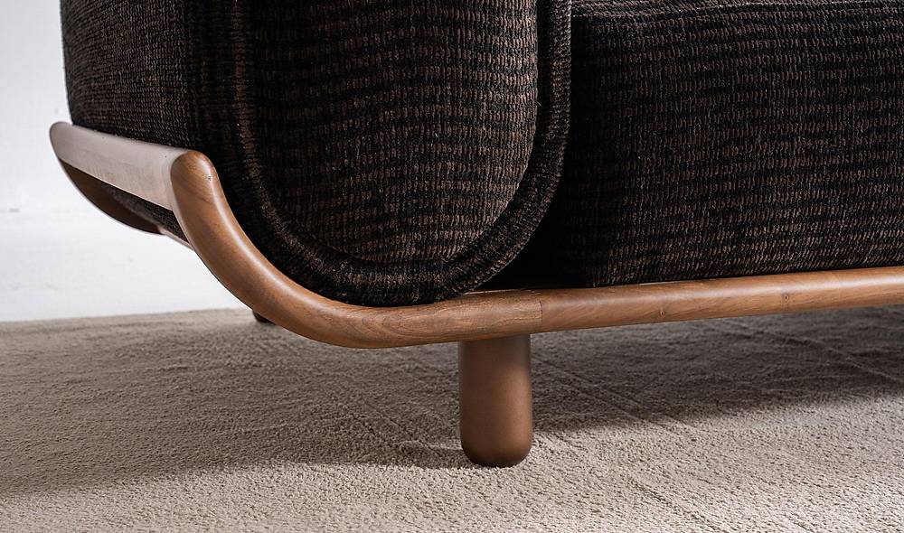 Maisie Sofa Set - Dark Brown