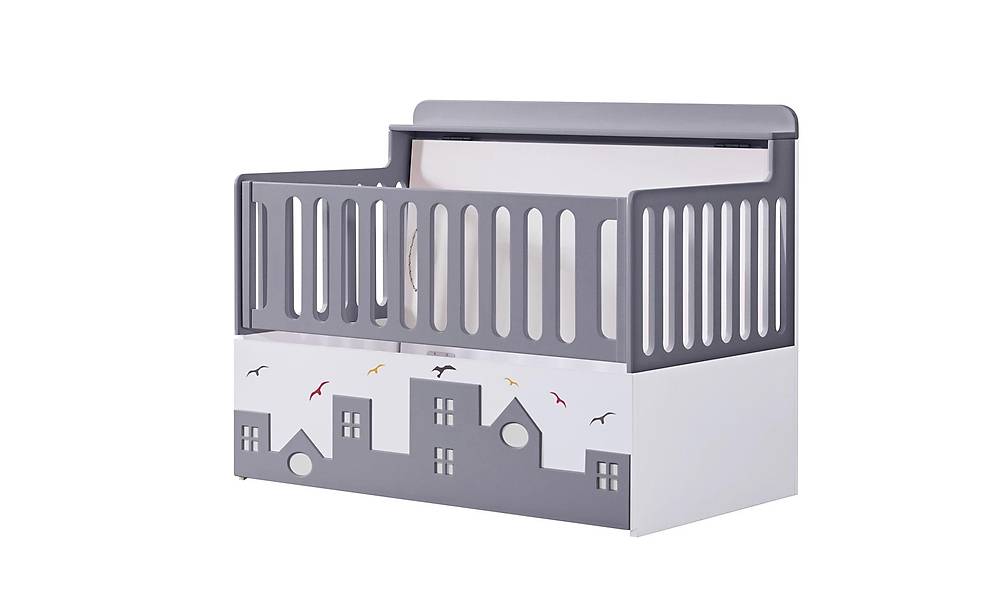 Ozzo Growing Cradle - Gray