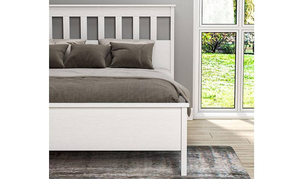 Marno Bedstead and Headboard - Double