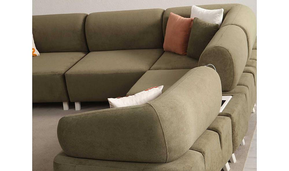 Ramona Corner Set - Khaki