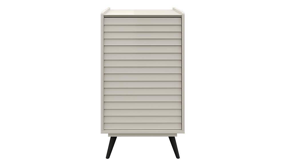 Çizgi Laundry Cabinet - Ecru