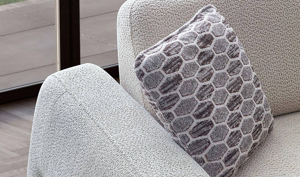 Linz Sofa - Brown - Cream