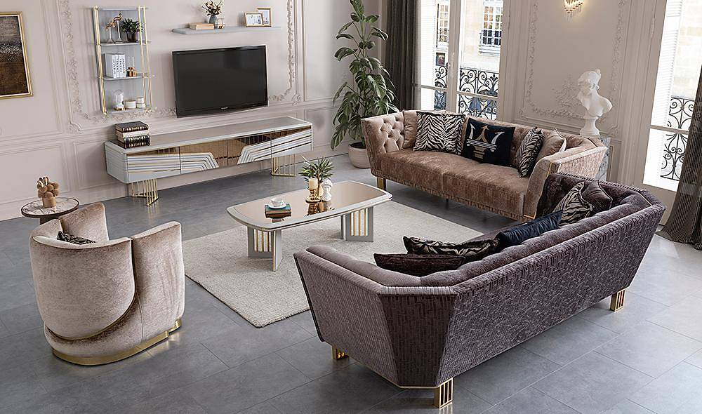 Silvia Luxury Sofa Set
