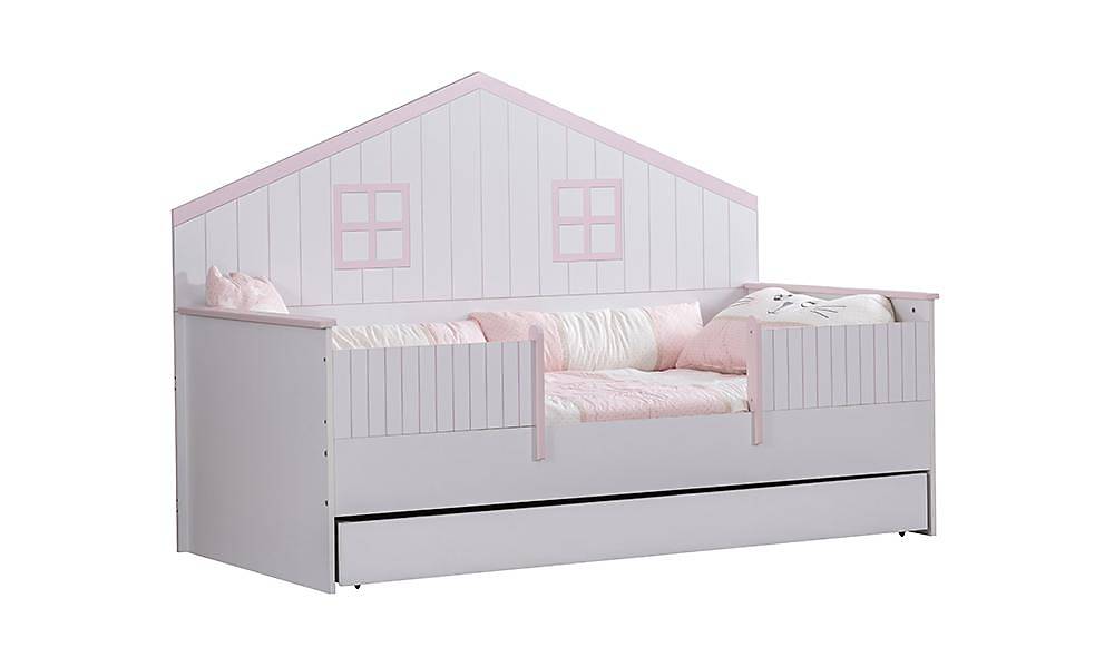 Limba Montessori Bedstead - Pink