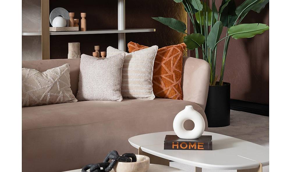 Dovita Quad Sofa - Brown