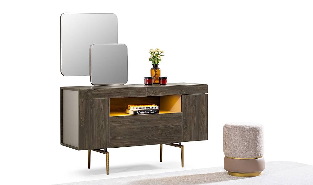 Montare Base Bedroom - Walnut
