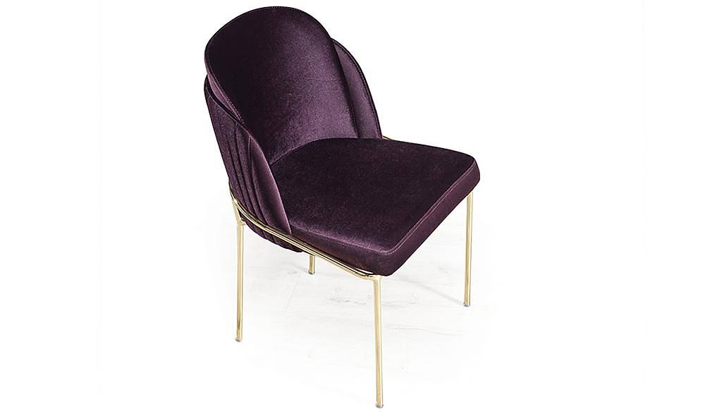 Viyana Gold Chair 6 Piece