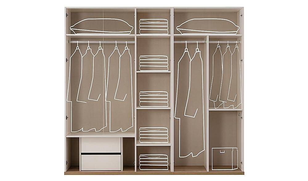 Morena 5 Wardrobe With Lid