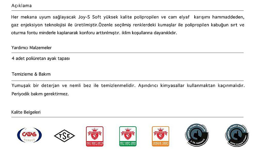 Joy-S Soft Chair 2 Piece