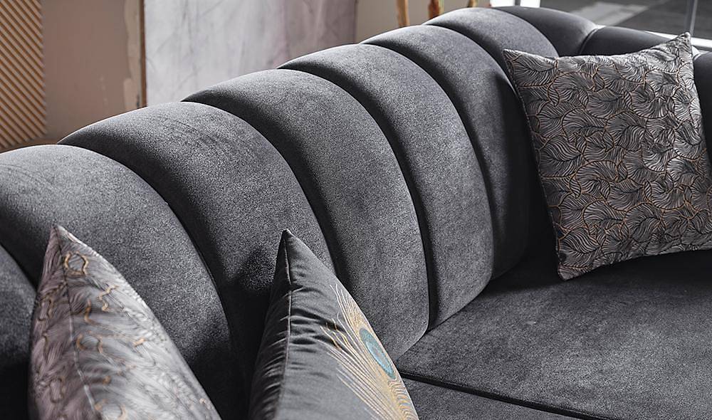 Capris Sofa with Metal Design