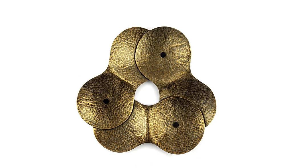 Antique Gold Metal Wall Decor