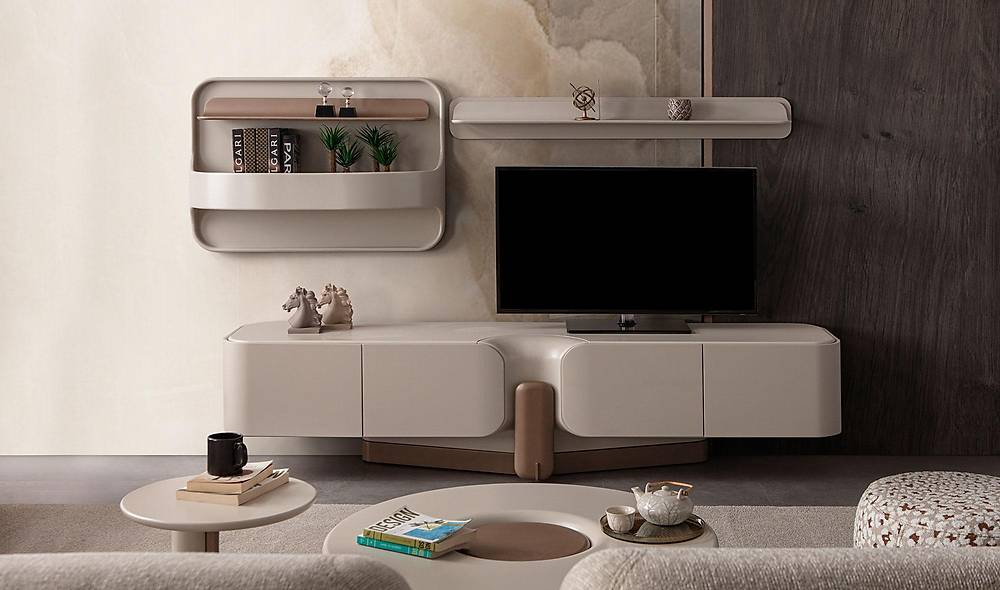Rozy Tv Unit - Cream