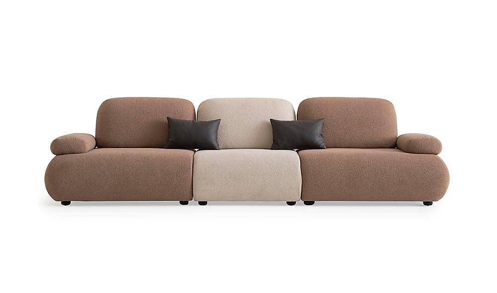Beal Sofa Set - Brown