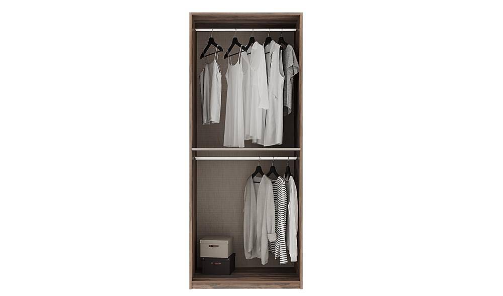 Liya 6 Door Wardrobe - Beige