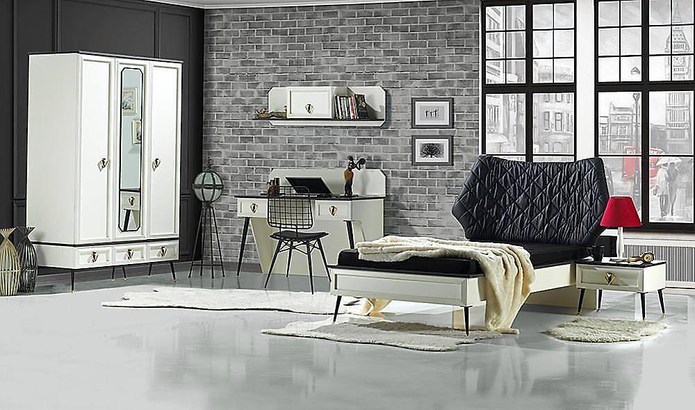 Gray Teen Room