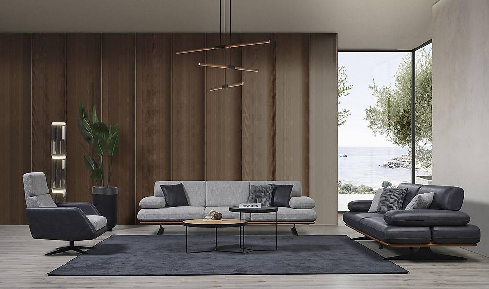 Modre Sofa Set - New