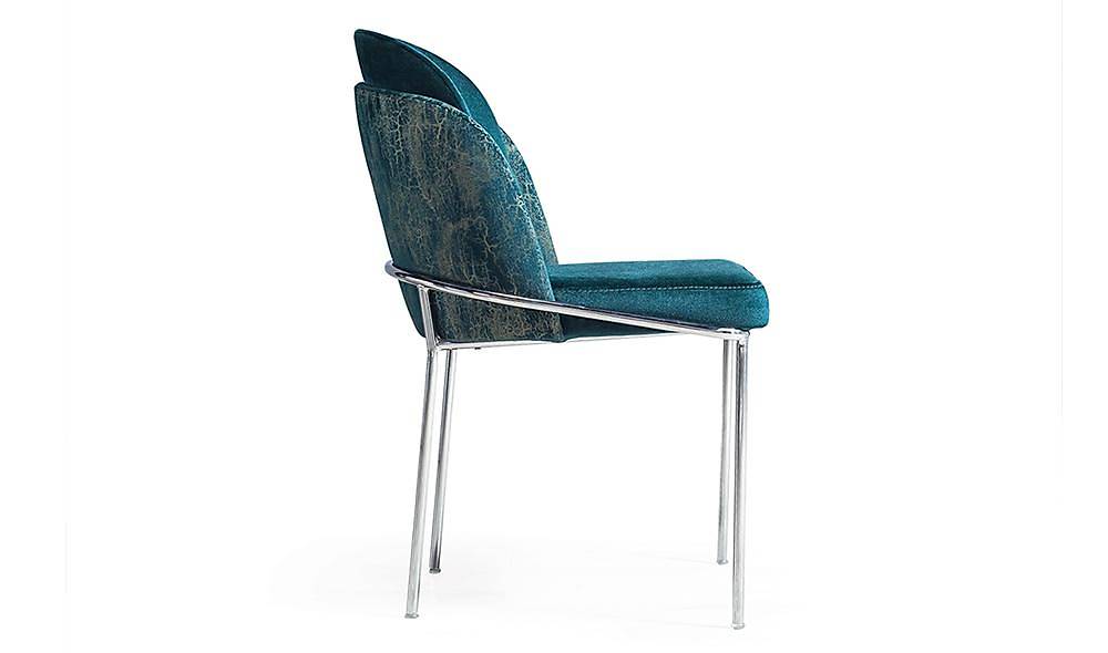 Viyana Silver Chair 6 Piece