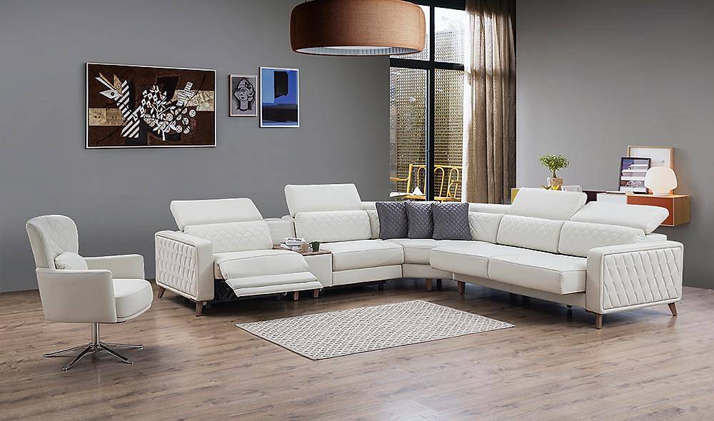 Almera Corner Set With Motor - Large
