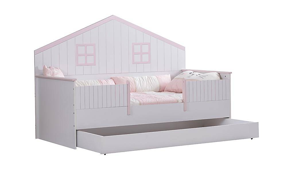 Limba Montessori Bedstead - Pink