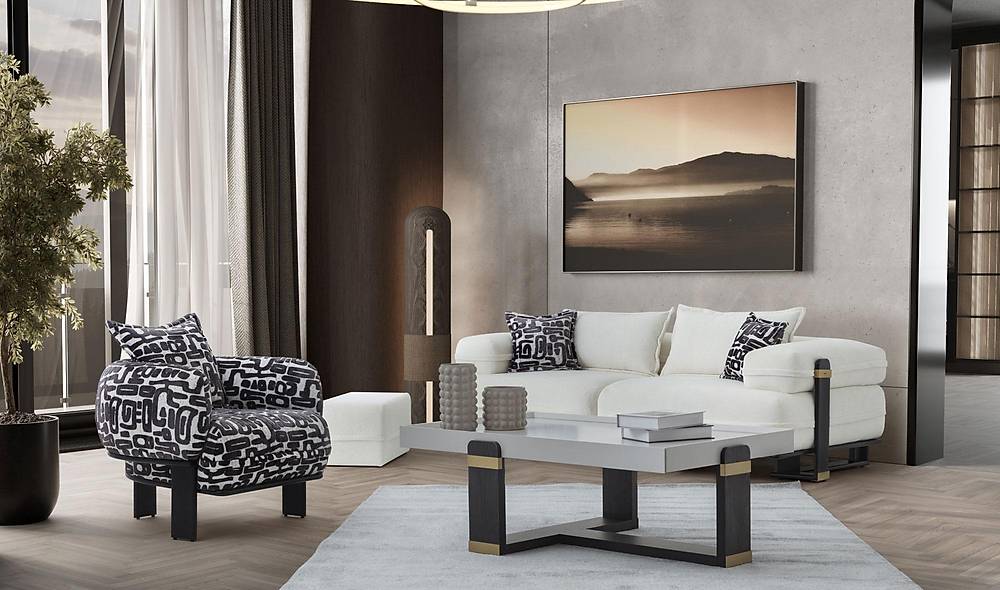 Lavaro Sofa Set - Black