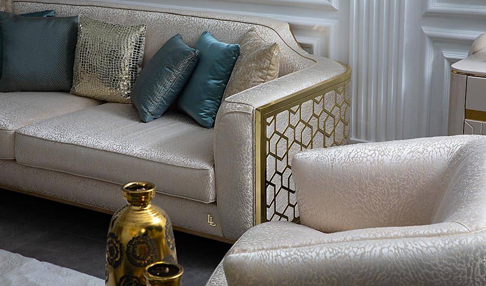 Bahama Sofa Set Ecru