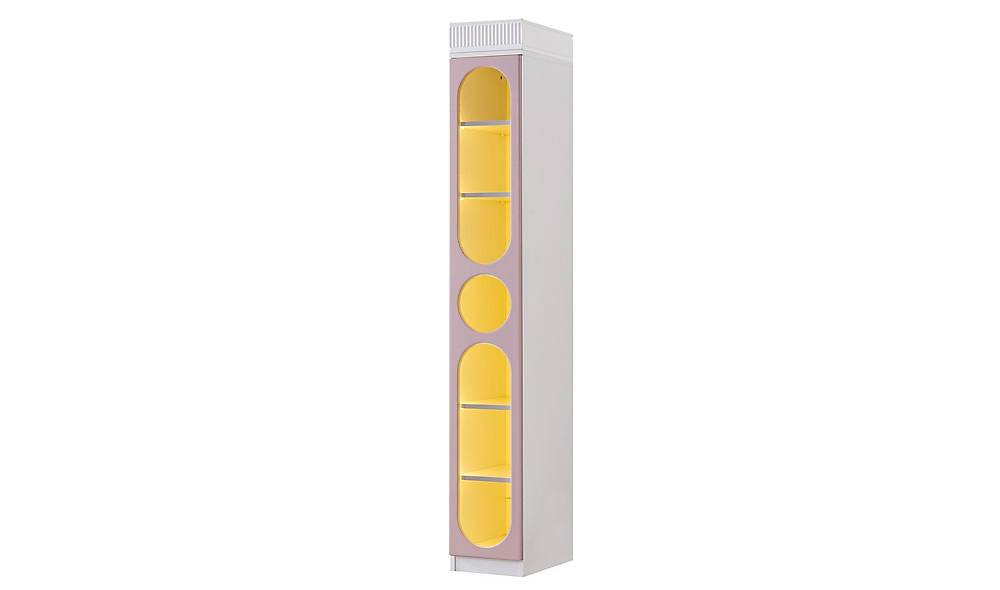 Rumba 4 Door Wardrobe - Pink