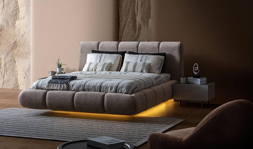 Volare Base Bedstead and Headboard