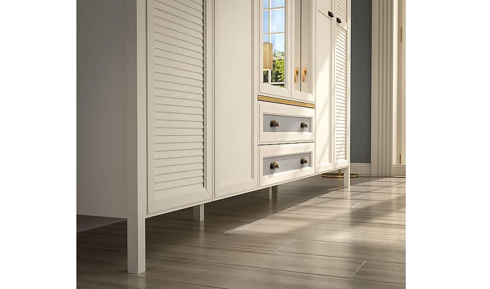 Astoria 6 Door Wardrobe - Drawers