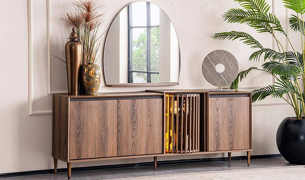 Montana Console - Walnut