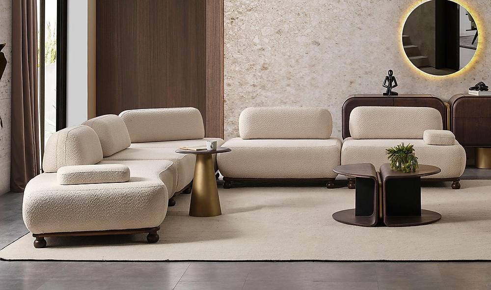 �vory Corner Set