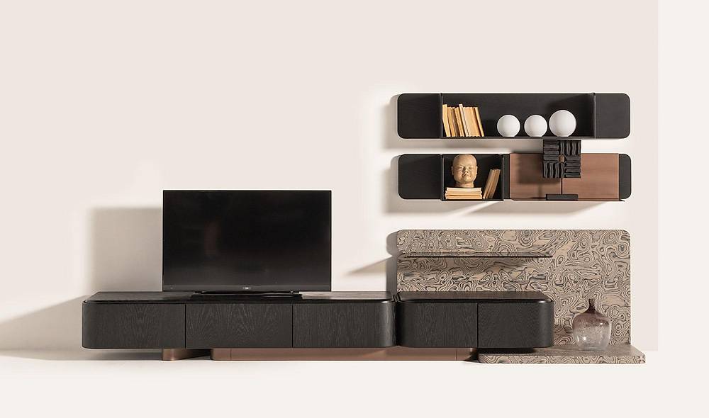 Letonya Tv Unit - Patterned