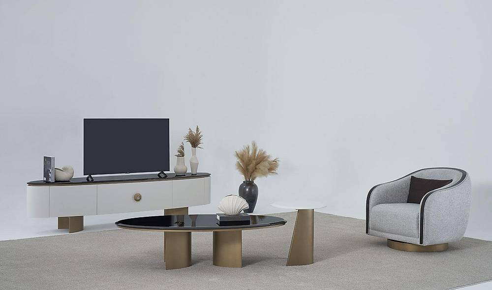 Elexus Tv Unit - Ebony
